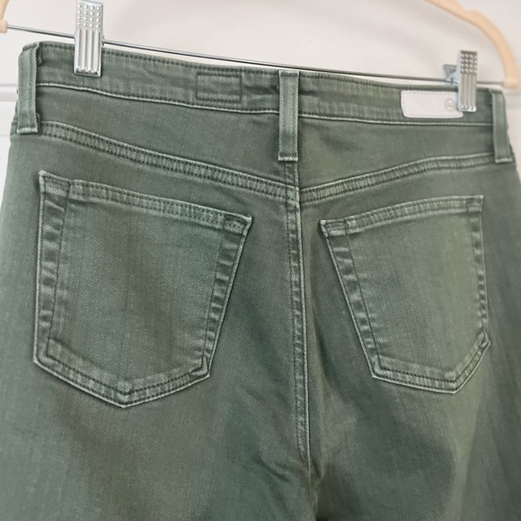 AG Jeans, The Isabelle Button-up, color Sulfur Fresh Thyme, size 29 - Picture 7 of 7